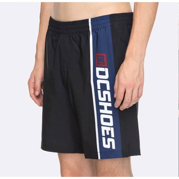 Celana Pendek DC Shoes SPRINGLIKE VOLLEY BOARDSHORT BlackBlue ORIGINAL