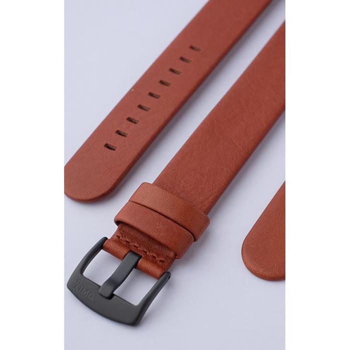 Strap Kulit Jam Tangan Lima Watch 1Pc Coklat 20mm, 21cm