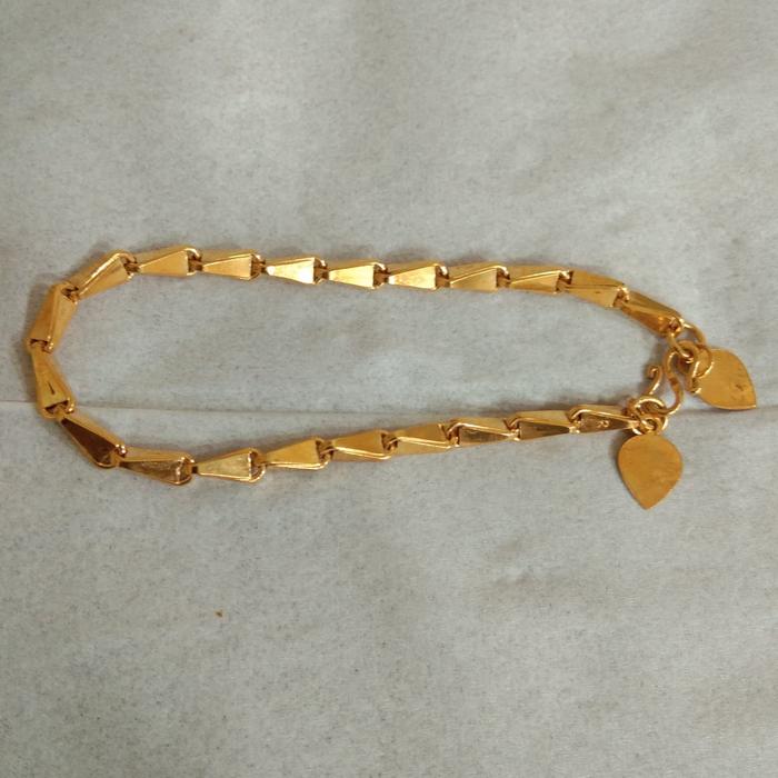 gelang padi 5 gram emas muda