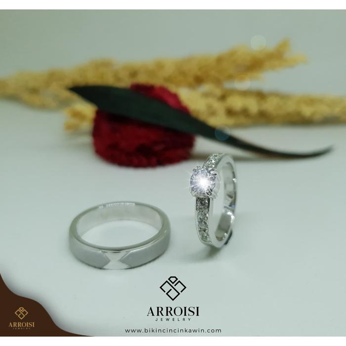 cincin kawin cincin couple paladium 10%