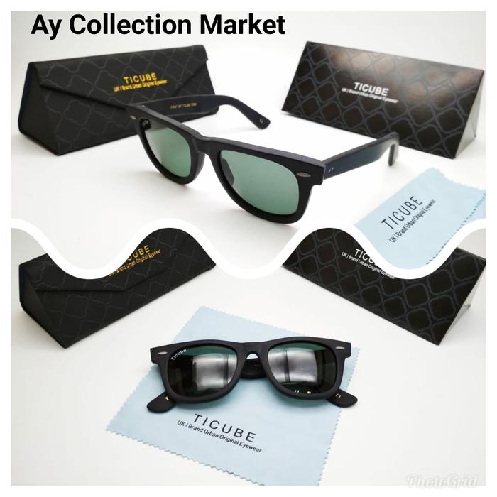 Kacamata Original Sunglasses Wayfarer TICUBE 1712 Original