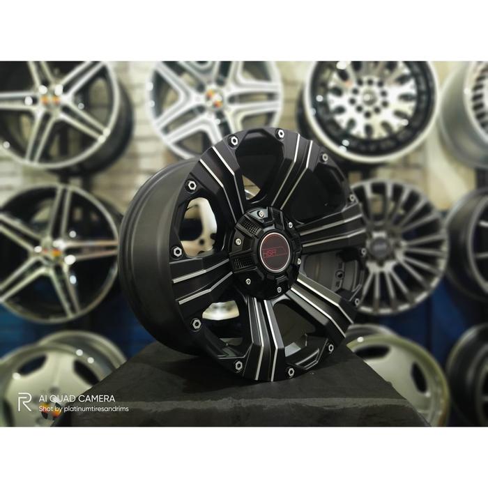 velg mobil Fortuner Pajero Triton Dmax ring 17 YAWOSI EMR 902 HSR