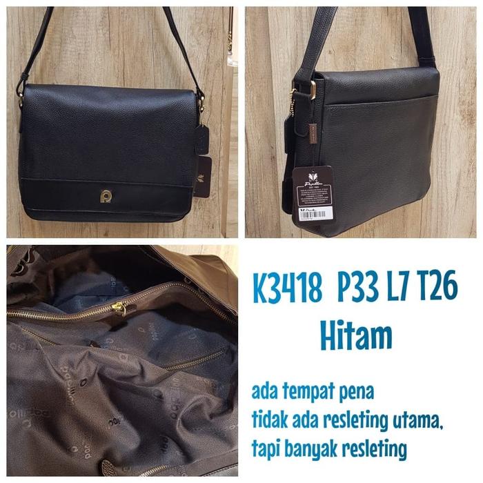 Tas Papillon Original K3418 Hitam Cowok Pria