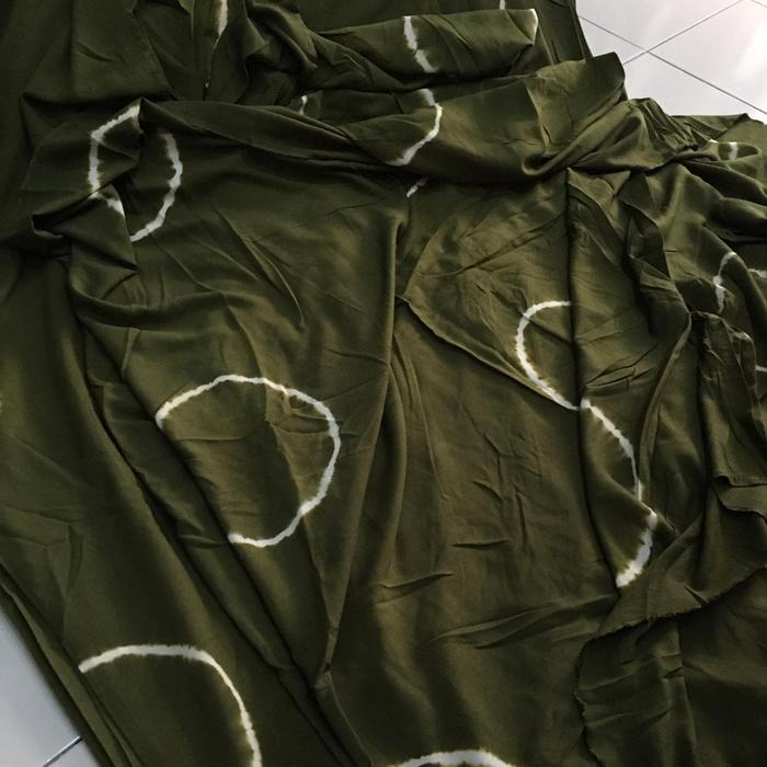 Kain Tiedye Shibori / Kain Shibori / Kain Rayon Meteran per 5 Meter
