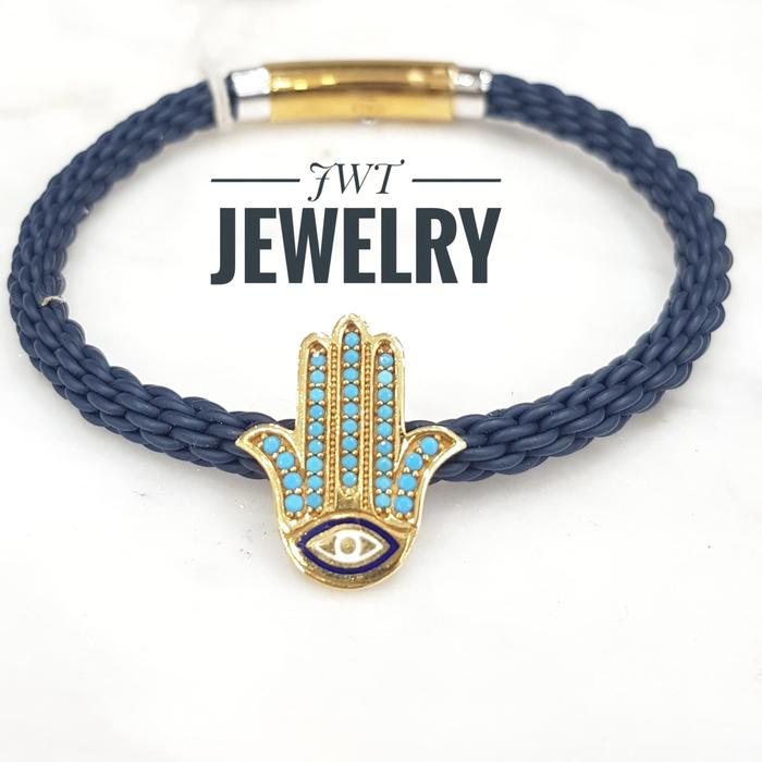 GELANG TANGAN EMAS CURATED JEWELRY THE HAMSA HAND SIGN