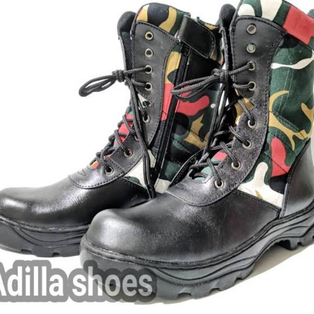 Sepatu Laskar merah putih Loreng LMP LMPI FB LMP