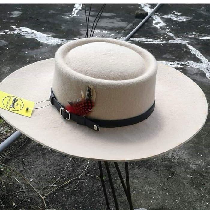Topi Laken Fedora Original Berkualitas Exelant TOPI PRIA TOPI IMPOR Bahan Kulit Import Size Dewasa S
