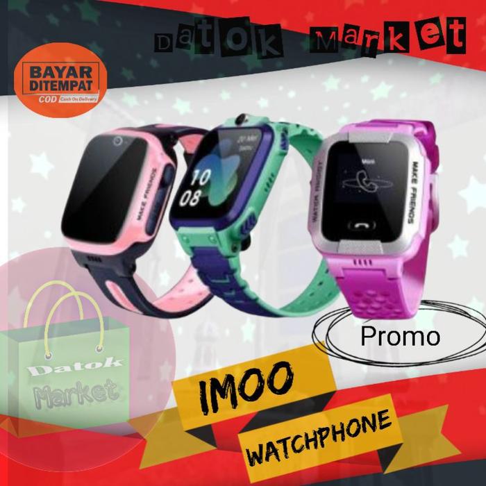 Imoo Watch Phone Jam Tangan Anak Bisa Telepon Lokasi Ori Video Call O