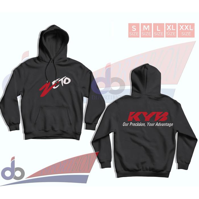 HOODIE JUMPER KYB ZETO Shock Absorber /KYB ZETO LOGO Hoodie Jumper