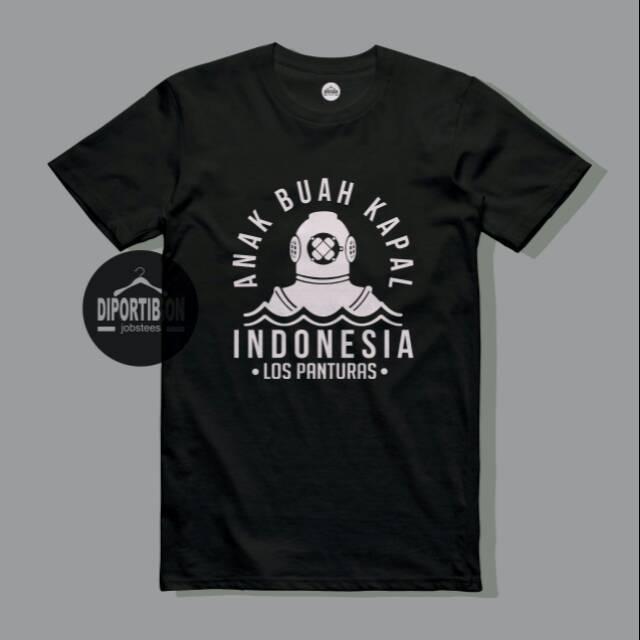 KAOS KAPAL / KAOS ABK / KAOS ANAK BUAH KAPAL INDONESIA