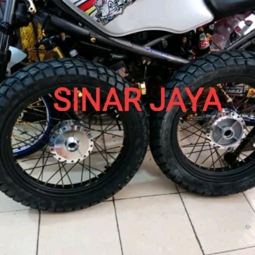 Sepaket velg jari ring 17 custom basis scorpio vixion megapro new dll