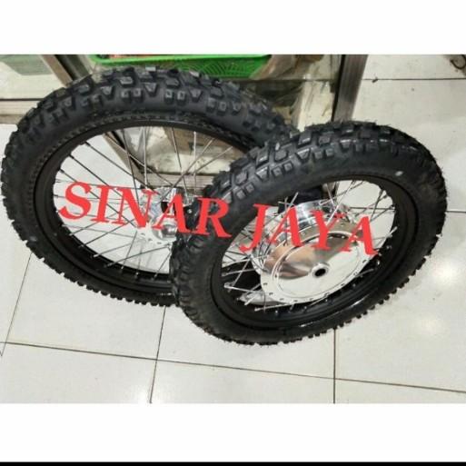 sepaket velg 17 14 matic street beat mio vario cross trail plus ban