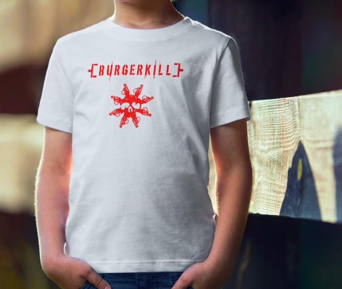 kaos musik band anak Burger kill - Hitam