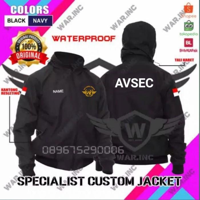 JAKET AVSEC AVIATION SECURITY