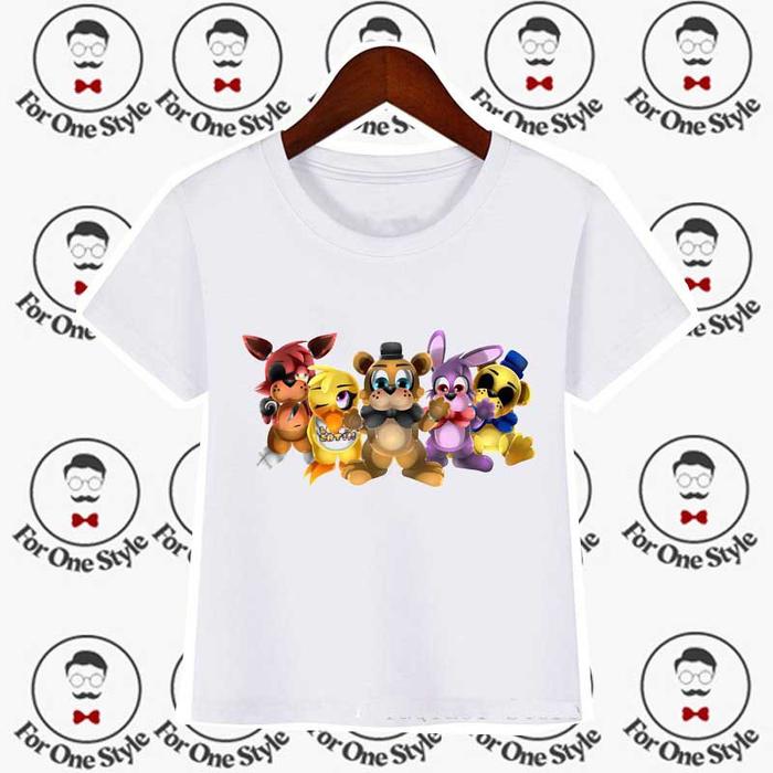KAOS ANAK KAOS Five Night at Freddy BONEKA CUTE - KAOS ANAK DEWASA