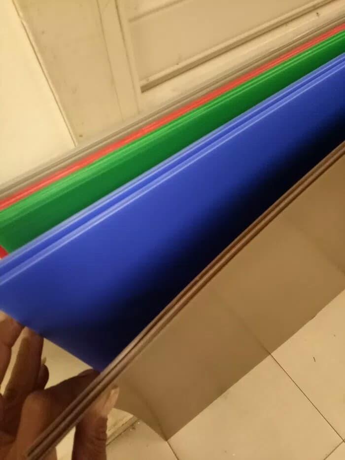 impraboard lembaran 5mm warna biru