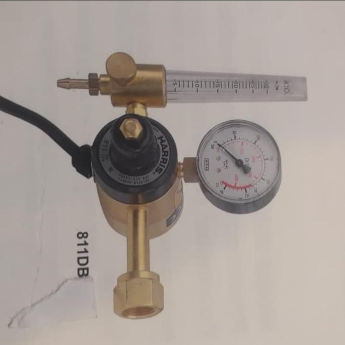 Regulator gas N2O harris 811DB flow meter
