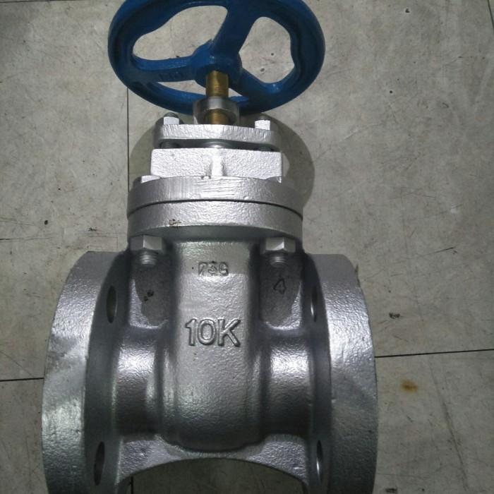 gate valve cast iron kitz size 6 inch 10k