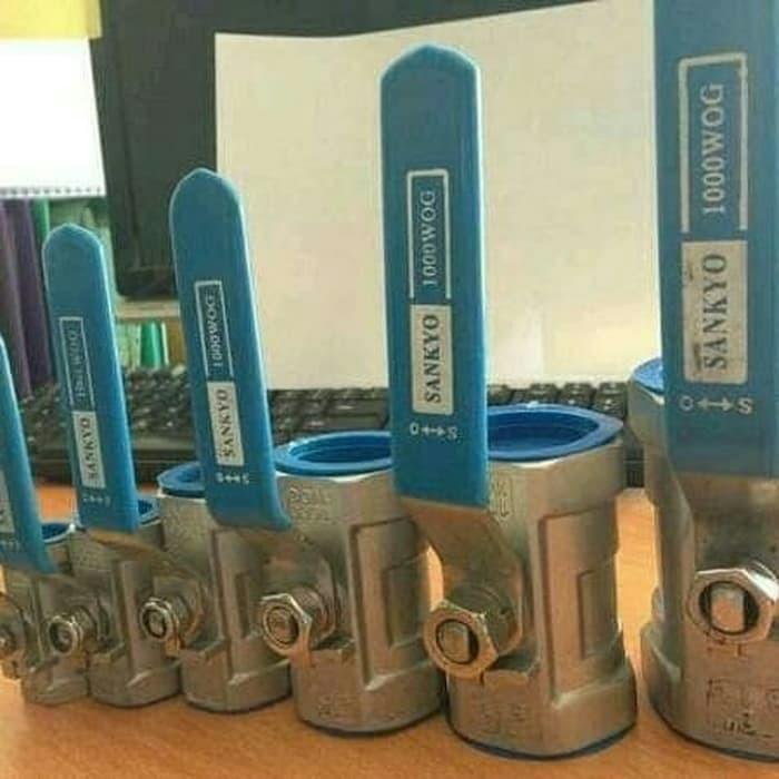 ball valve stainless sankyo 1"