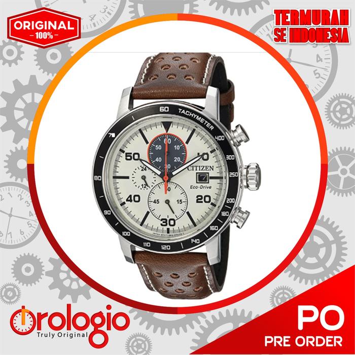 Jam Tangan Citizen Brycen Eco-Drive CA0649-06X - Chronograph
