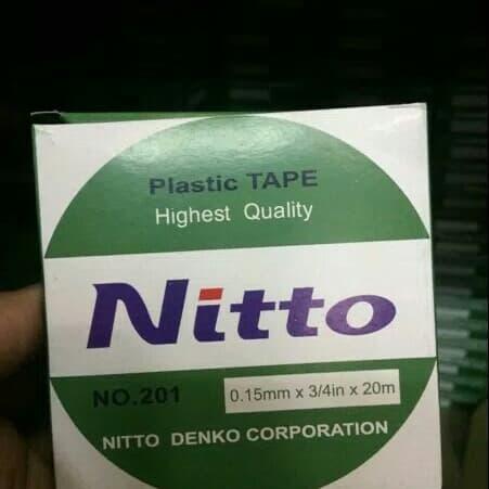 Isolasi nitto 3/4"/nitto tape