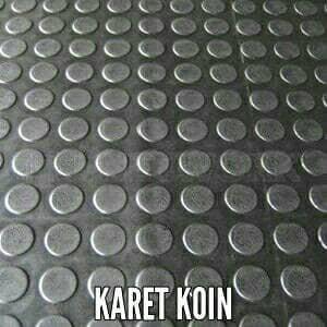 karet keset anti slip motip koin