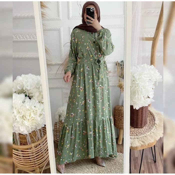 GAMIS WANITA TERBARU-GAMIS RAYON PREMIUM-GAMIS REMAJA MODERN SIMPLE