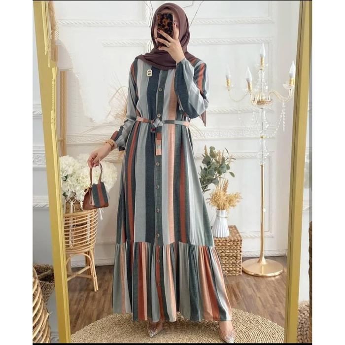 GAMIS WANITA MODERN-GAMIS RAYON PREMIUM/GAMIS REMAJA KEKINIAN SIMPLE