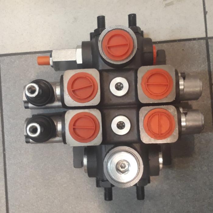 HAND CONTROL VALVE SECTIONAL 2 HANDLE SPRING 2STATION 3/4" IHV-02-P100