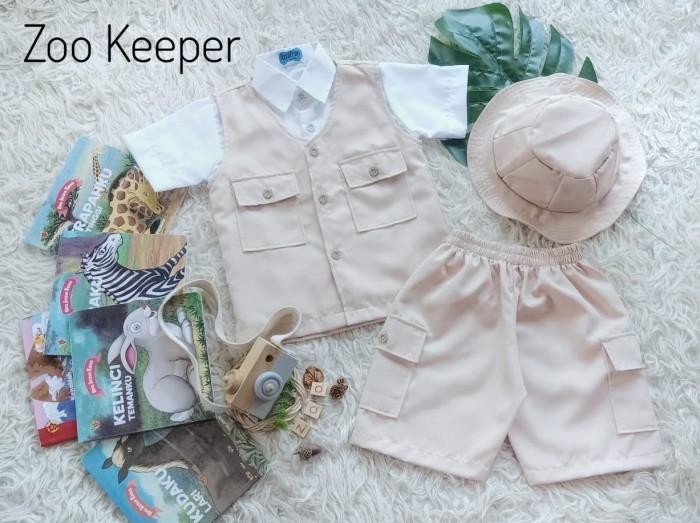 Zoo Keeper Baju Zoo Keeper Kostum Foto Baju Anak