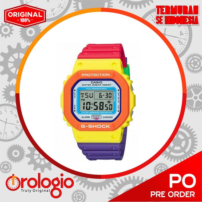 Jam Tangan Casio G-Shock Dw5610dn-9dr Multi-Color Rare Model