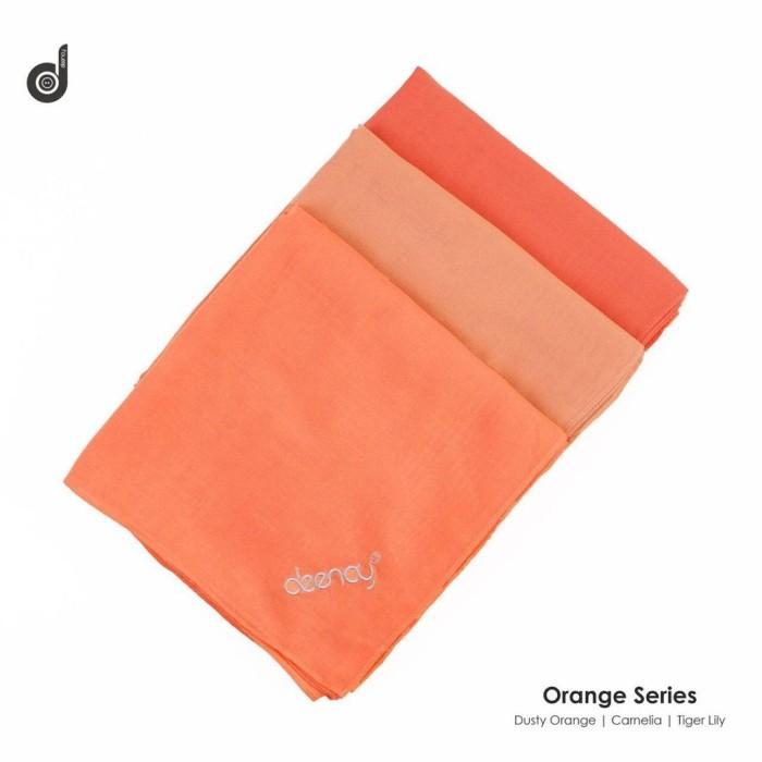 HIJAB DEENAY LIZA ORANGE SERIES TERBARU BY DEENAY ORIGINAL