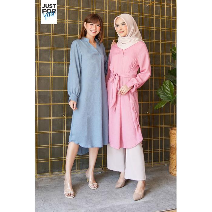 Sausan Crinkle Tunic Dress