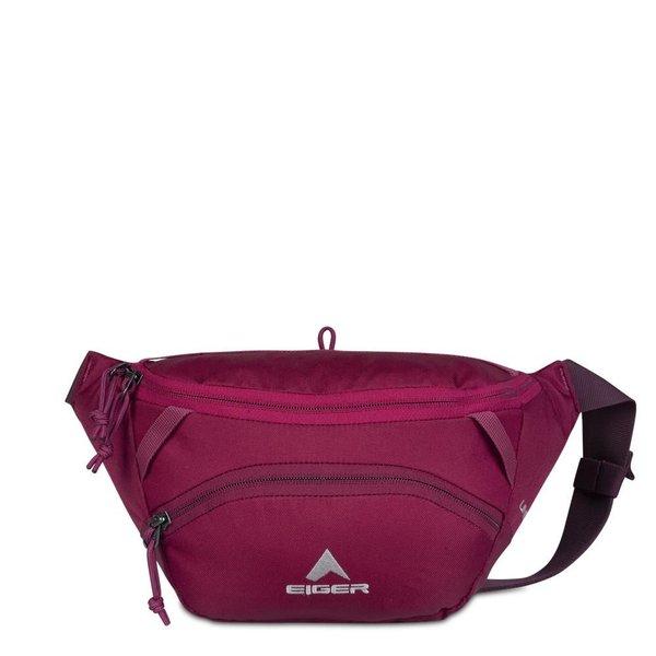 Tas Pinggang Cewek Eiger LINDEN 1.0 WAIST BAG Burgundy 91000 5954 Ori