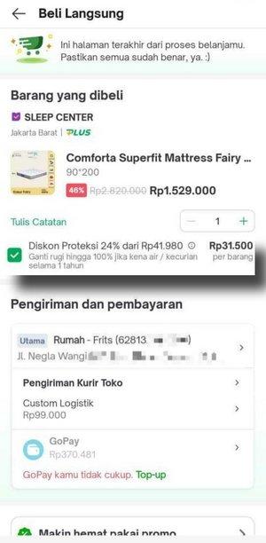 Centang tick box Perlindungan Furniture