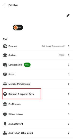 bantuan gojek