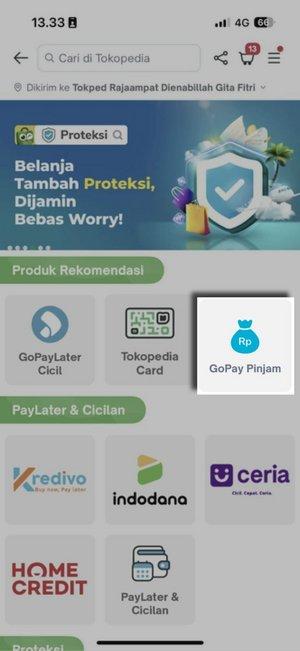 GoPay Pinjaman Tokopedia