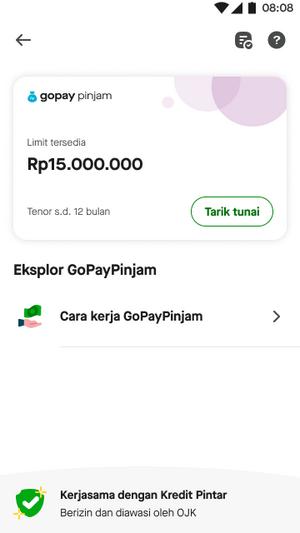 GoPay Pinjam Tokopedia
