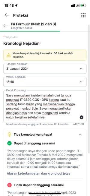 Cara Mengajukan Klaim Proteksi Penerbangan Tokopedia