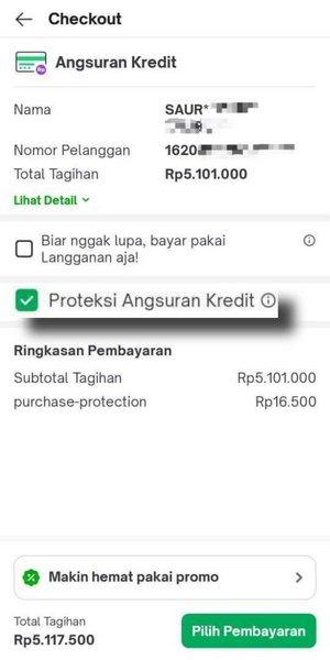 proteksi angsuran kredit