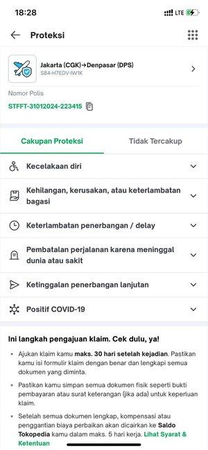 Cara Mengajukan Klaim Proteksi Penerbangan Tokopedia