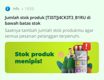 pengingat stok desktop