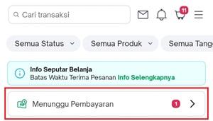 Kode Pembayaran Donasi/Zakat Tidak Ditemukan