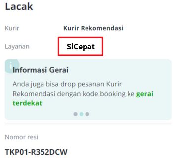 halaman lacak