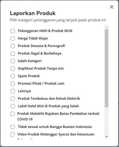 pilih kategori