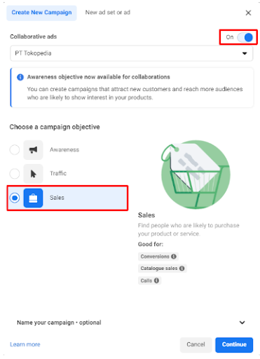 Cara Membuat Kampanye Facebook CPAS