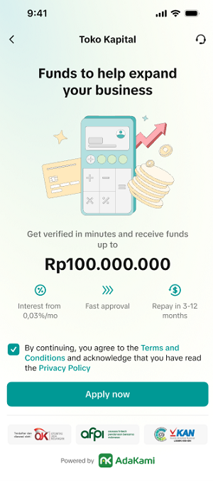 cara ajukan pinjaman adakami